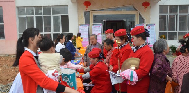 3月8日上午義診活動現(xiàn)場